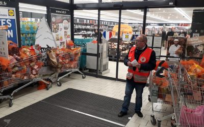 Collecte sans précédent au LIDL de Barentin